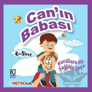 Can'ın Babası – Metin Dede – İki Nokta Çocuk Yayınları kitap kapağı