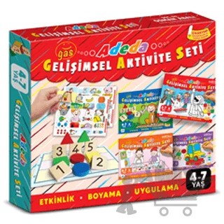 Gelişimsel Aktivite Seti – Osman Abalı – Adeda Yayınları kitap kapağı