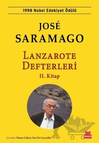 Lanzarote Defterleri 2. Kitap – Jose Saramago – Kırmızı Kedi Yayınevi kitap kapağı