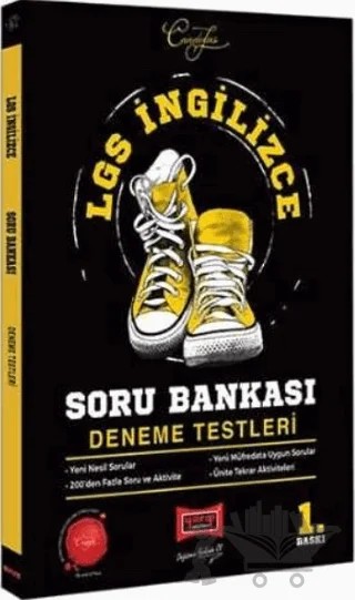 LGS İngilizce Soru Bankası Deneme Testleri – Kolektif – Yargı Yayınevi kitap kapağı