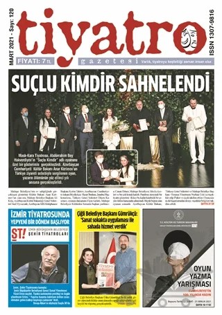 Tiyatro Gazetesi Sayı: 120 Mart 2021 – Tiyatro Gazetesi kitap kapağı