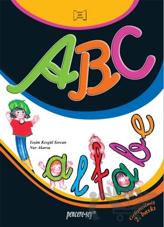 ABC Alfabe (El Yazılı ve Düz Yazılı) – Yeşim Kesgül Sercan – Pencere Sağlık Eğitim Yayınları kitap kapağı