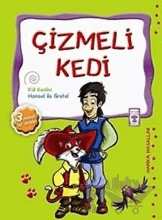 Çizmeli Kedi – Grimm Kardeşler – Timaş Çocuk kitap kapağı