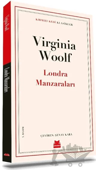 Londra Manzaraları – Virginia Woolf – Kırmızı Kedi Yayınevi kitap kapağı