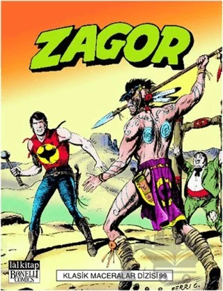 Zagor Klasik Maceralar Cilt 99 – Giorgio Casanova, Mauro Boselli – Lal Kitap kitap kapağı