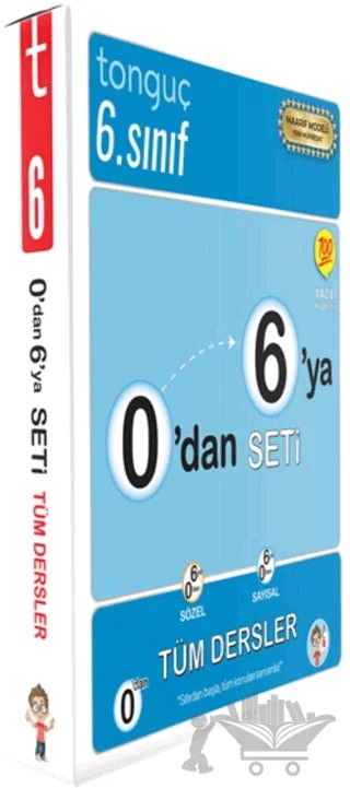 0'dan 6'ya Konu Anlatımlı Soru Bankası Seti – Kolektif – Tonguç Akademi kitap kapağı