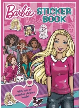 Barbie Sticker Book – Kolektif – Alligator Books kitap kapağı