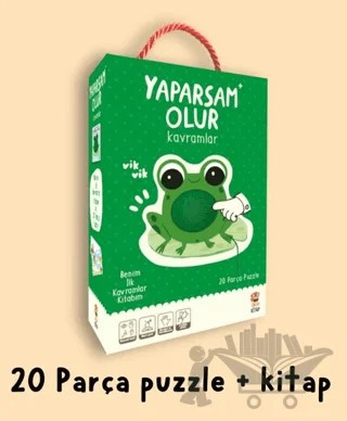 Benim İlk Kavramlar Kitabım - Yaparsam Olur – Kolektif – Sincap Kitap kitap kapağı