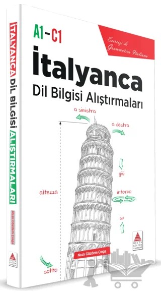İtalyanca Dil Bilgisi Alıştırmaları – Nazlı Gözdem Çınga – Delta Kültür Yayınevi kitap kapağı