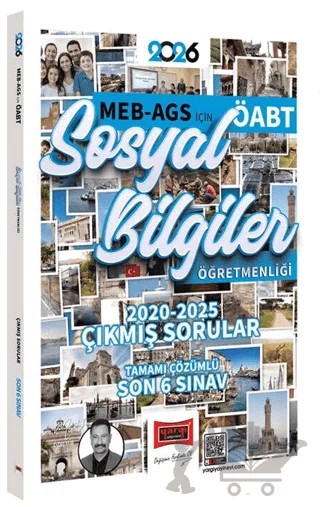 2026 ÖABT MEB-AGS Sosyal Bilgiler Öğretmenliği 2020-2025 Çıkmış Sınav Soruları – Mustafa Özdemir – Yargı Yayınevi kitap kapağı