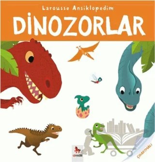 Larousse Ansiklopedim Dinozorlar – Valerie Guidoux – Almidilli kitap kapağı