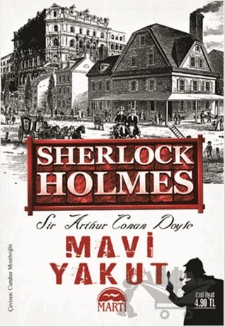 Sherlock Holmes Mavi Yakut – Sir Arthur Conan Doyle – Martı Yayınları kitap kapağı