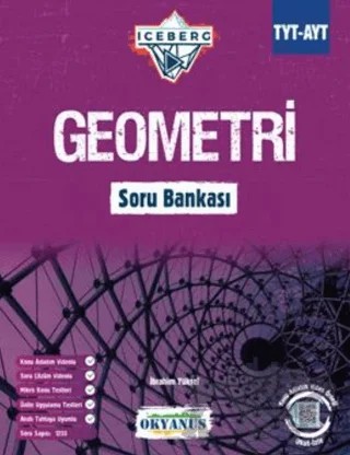 TYT AYT Iceberg Geometri Soru Bankası – Kolektif – Okyanus Yayınları kitap kapağı