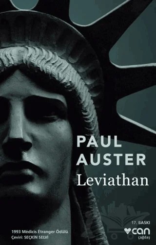 Leviathan – Paul Auster – Can Yayınları kitap kapağı