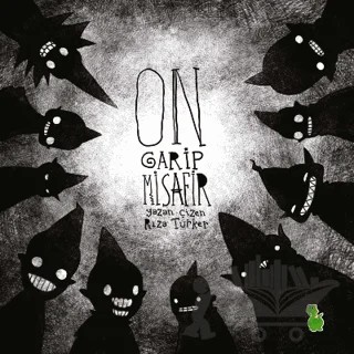 On Garip Misafir – Rıza Türker – Yeşil Dinozor kitap kapağı