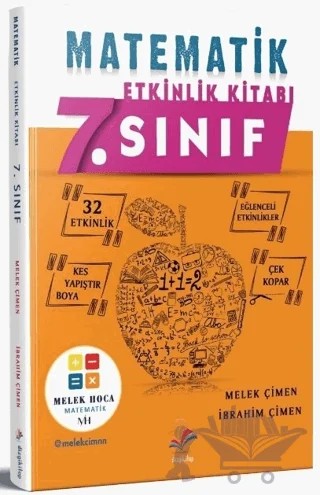 2026 7.Sınıf Matematik Etkinlik Kitabı – Melek Çimen, İbrahim Çimen – Dizgi Kitap kitap kapağı
