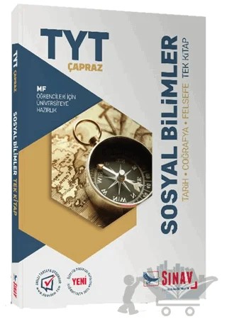 TYT Çapraz MF Öğrencileri için Sosyal Bilimler Tek Kitap – Kolektif – Sınav Yayınları kitap kapağı