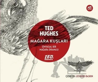 Mağara Kuşları – Ted Hughes – 160. Kilometre Yayınevi kitap kapağı