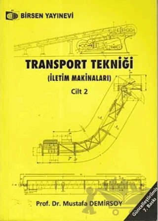 Transport Tekniği Cilt: 2 – Mustafa Demirsoy – Birsen Yayınevi kitap kapağı