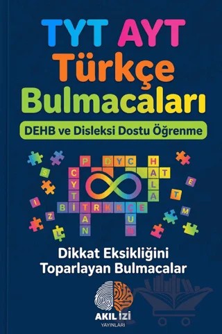 TYT - AYT Türkçe Bulmacaları – Kolektif – Akıl İzi Yayınları kitap kapağı