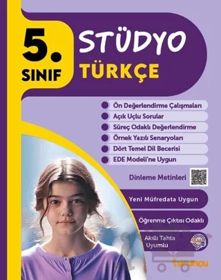 5. Sınıf Stüdyo Türkçe – Kolektif – Tudem Yayınları - Bayilik kitap kapağı