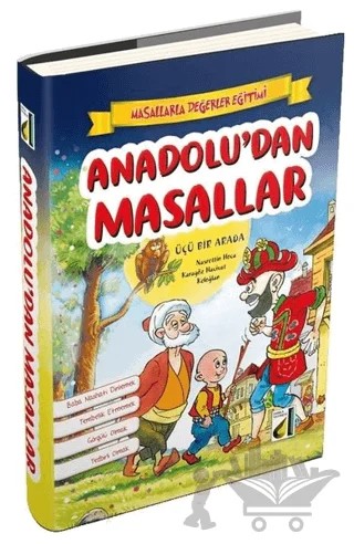 Anadolu'dan Masallar – Kolektif – Damla Yayınevi kitap kapağı