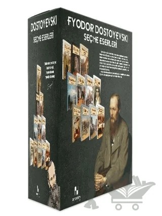 Dostoyevski Seti - 11 Kitap Takım – Fyodor Mihayloviç Dostoyevski – Anonim Yayıncılık kitap kapağı