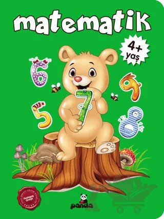 Matematik +4 Yaş – Deniz Gökmeriç – Beyaz Panda Yayınları kitap kapağı