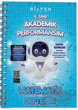 5. Sınıf Matematik Akademik Performansım Defterim – Kolektif – Bilfen Yayıncılık kitap kapağı