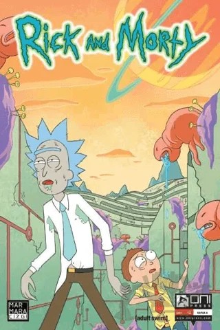 Rick and Morty 2 – Zac Gorman – Marmara Çizgi kitap kapağı