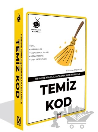 Temiz Kod – M. Furkan Ardoğan – Kodlab Yayın Dağıtım kitap kapağı