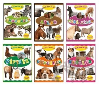 Çıkartmalı Hayvanlar Serisi (6 Kitap Takım) – Kolektif – Yumurcak Yayınları kitap kapağı