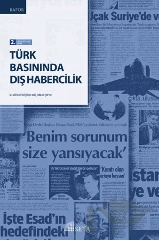 Türk Basınında Dış Habercilik – Hakan Çopur, Mücahit Küçükyılmaz – Seta Yayınları kitap kapağı
