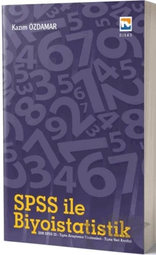 SPSS ile Biyoistatistik – Kazım Özdamar – Nisan Kitabevi kitap kapağı