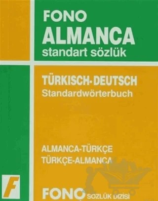 Almanca / Türkçe - Türkçe / Almanca Standart Sözlük – Kolektif – Fono Yayınları kitap kapağı