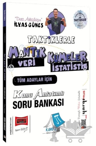Tüm Adaylar İçin Taktiklerle Mantık Kümeler Konu Anlatımlı Soru Bankası – İlyas Güneş – Yargı Yayınevi kitap kapağı