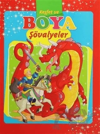 Şövalyeler - Keşfet ve Boya – Kolektif – Revzen Kitap kitap kapağı