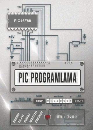 PIC Programlama – Devrim Çamoğlu – Dikeyeksen Yayın Dağıtım kitap kapağı