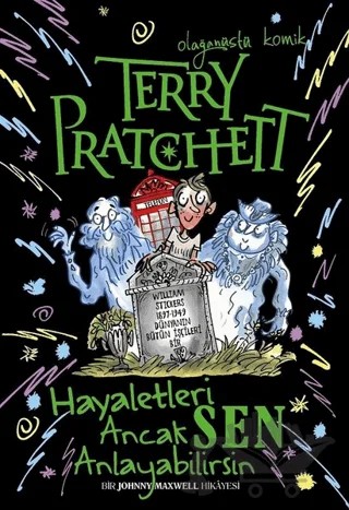 Hayaletleri Ancak Sen Anlayabilirsin – Terry Pratchett – Delidolu kitap kapağı