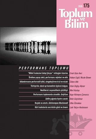 Toplum ve Bilim Dergisi Sayı: 175 – İletişim Yayınevi kitap kapağı