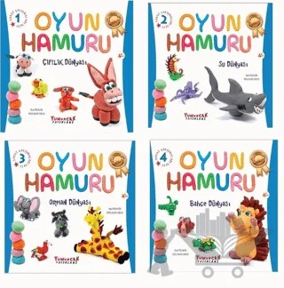 Oyun Hamuru (4 Kitap Takım) – Kolektif – Yumurcak Yayınları kitap kapağı
