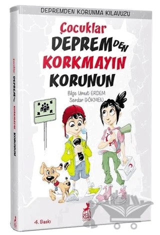 Çocuklar Depremden Korkmayın Korunun - Depremden Korunma Kılavuzu – Bilge Umut Erdem – Ren Çocuk kitap kapağı