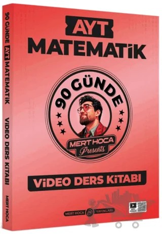 2026 90 Günde AYT Matematik Video Ders Kitabı – Mert Güven – Mert Hoca Yayınları kitap kapağı