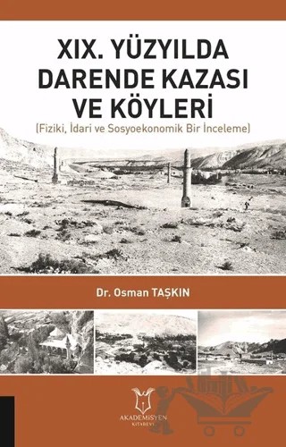 19. Yüzyılda Darende Kazası ve Köyleri – Osman Taşkın – Akademisyen Kitabevi kitap kapağı