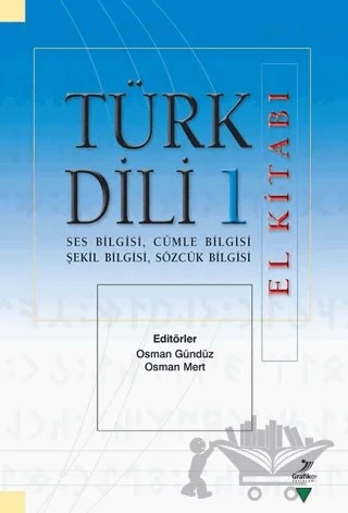 Türk Dili 1 El Kitabı – Kolektif – Grafiker Yayınları kitap kapağı