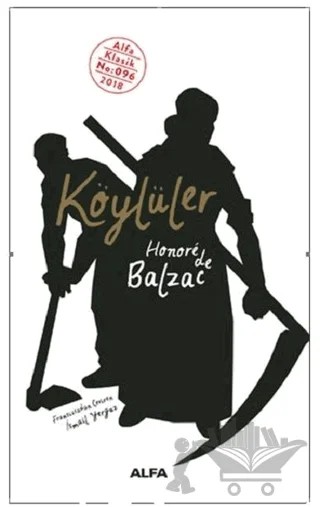 Köylüler – Honore de Balzac – Alfa Yayınları kitap kapağı