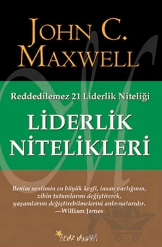 Liderlik Nitelikleri – John C. Maxwell – Beyaz Yayınları kitap kapağı