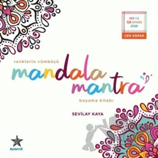 Renklerin Cümbüşü Mandala Mantra Boyama Kitabı – Sevilay Kaya – Kozmostar Yayınevi kitap kapağı