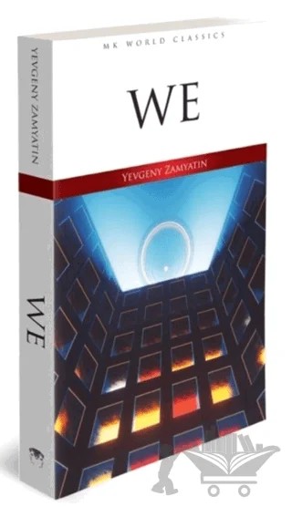 We - İngilizce Roman – Yevgeny Zamyatin – MK Publications kitap kapağı