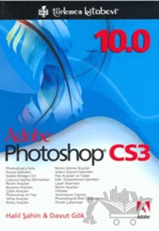 Adobe Photoshop CS3 – Davut Gök, Halil Şahin – Türkmen Kitabevi kitap kapağı